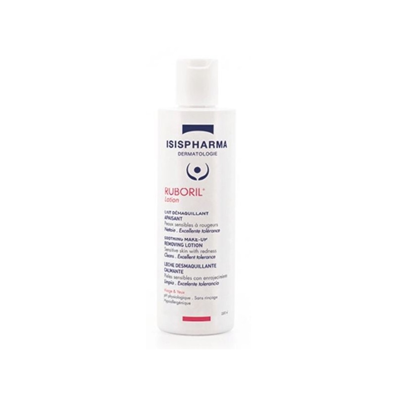 ISISPHARMA RUBORIL LOTION Lait Demaquillant Apaisant 250ML