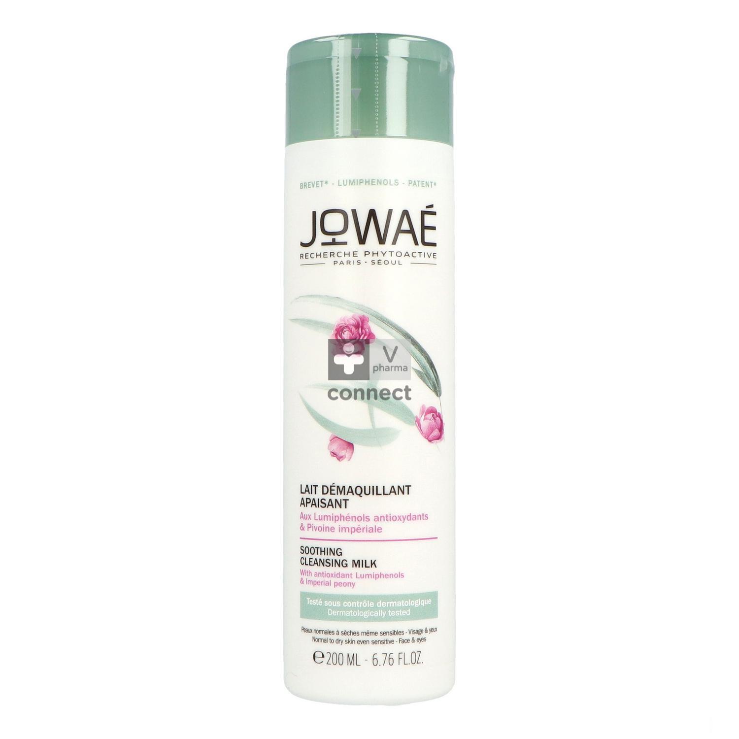 JOWAE LAIT DEMAQUILLANT APAISANT 200ML