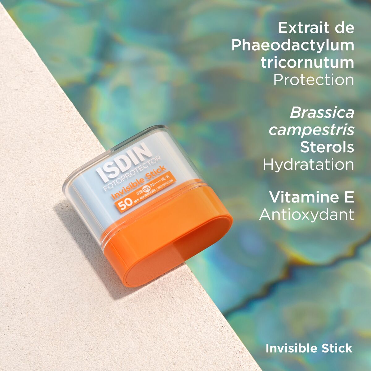 ISDIN FOTOPROTECTOR STICK INVISIBLE SOLAIRE SPF50 10GR