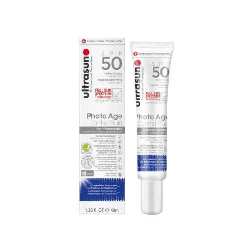 ULTRASUN Photo Age Control Fluid Anti Pigmentation SPF50 40ML