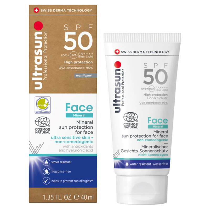 ULTRASUN FACE MINERAL SPF50+ 40ML