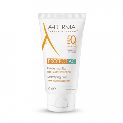 ADERMA PROTECT AC Fluide Matifiant SPF50+