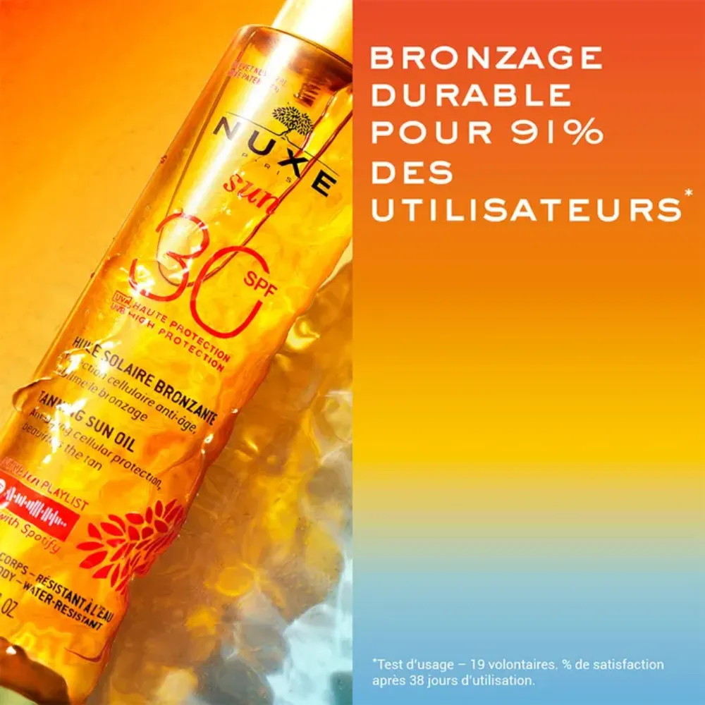 NUXE Sun Huile Bronzante SPF 30 150ML - 2