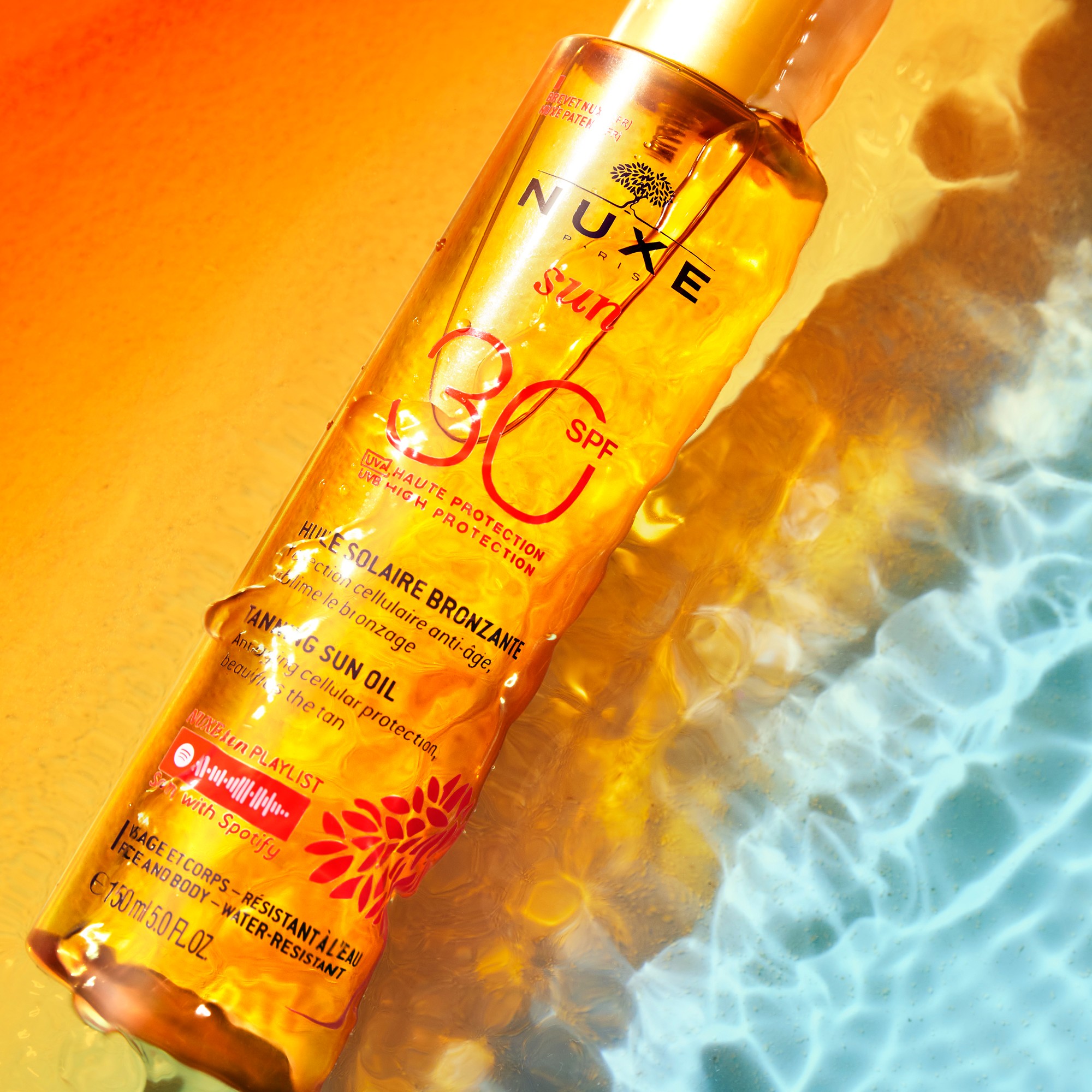 NUXE Sun Huile Bronzante SPF 50 150ML - 2