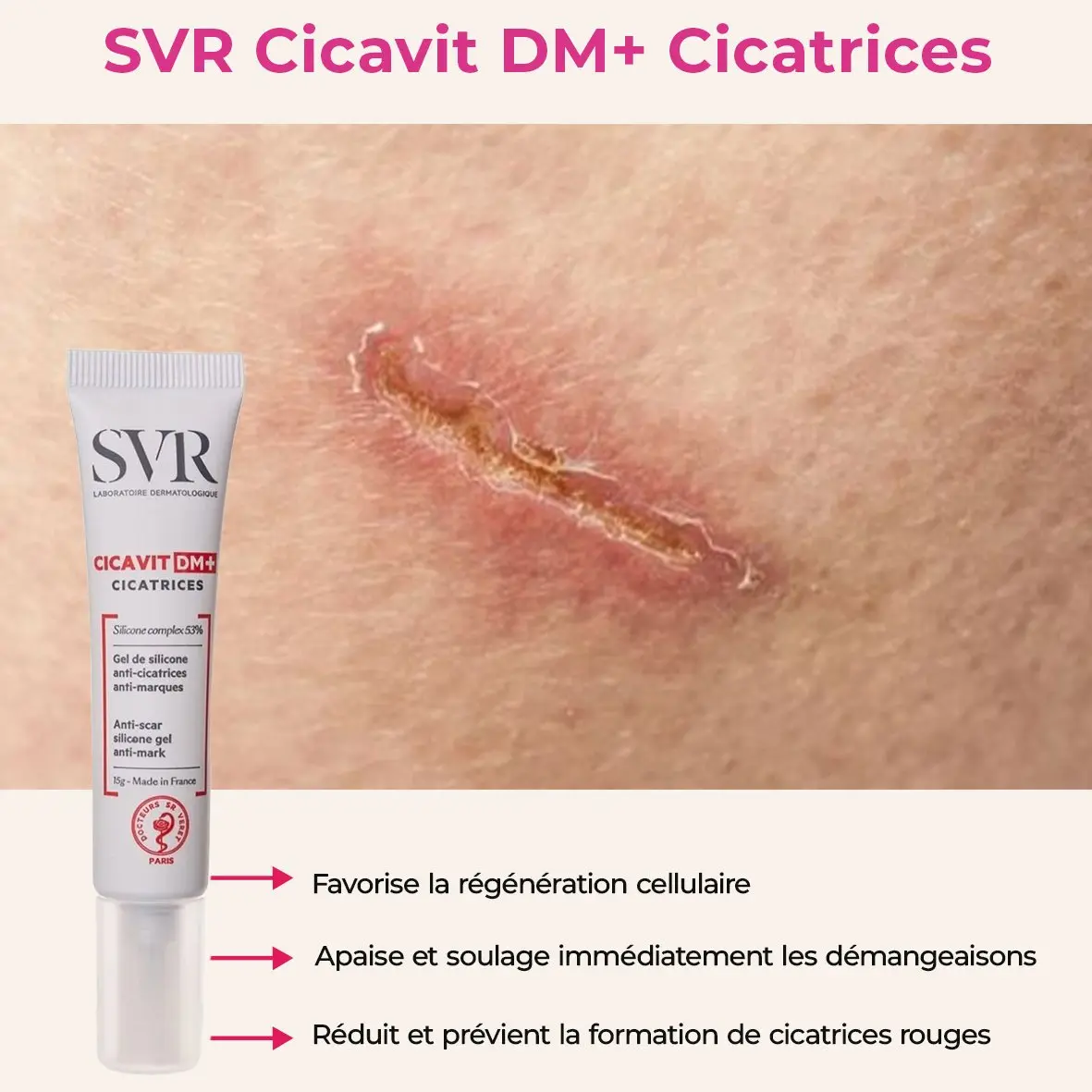 SVR CICAVIT DM+ Cicatrices 15G - 2