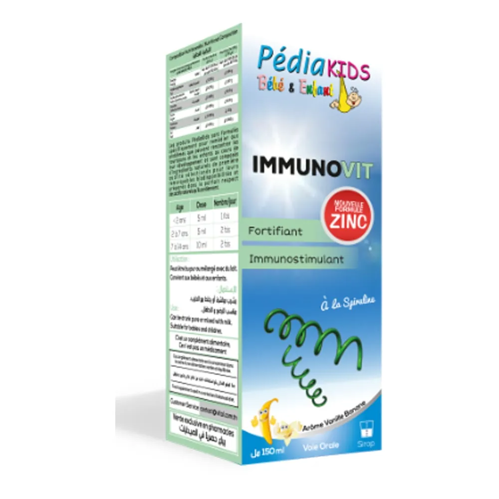 PEDIAKIDS IMMUNOVIT 150ML