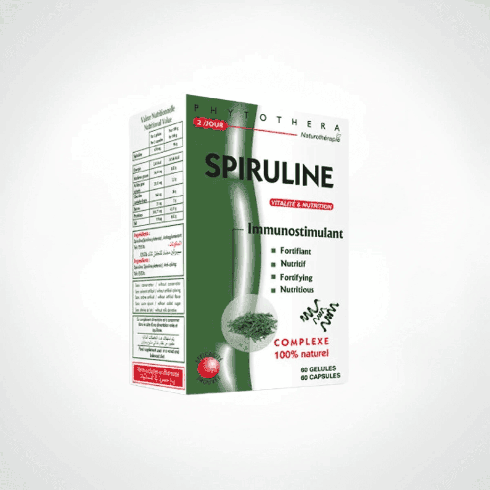 PHYTOTHERA Spiruline - 60 Gelules