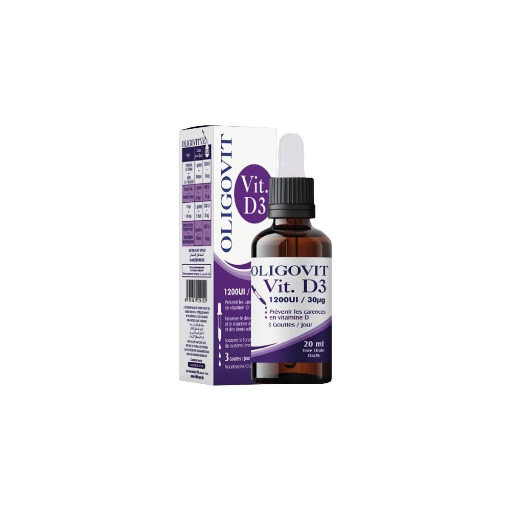VITAL OLIGOVIT VIT D3 GOUTTE 30ML
