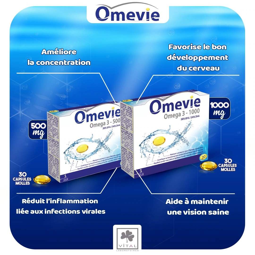 VITAL OMEVIE OMEGA 3 - 500 - 2