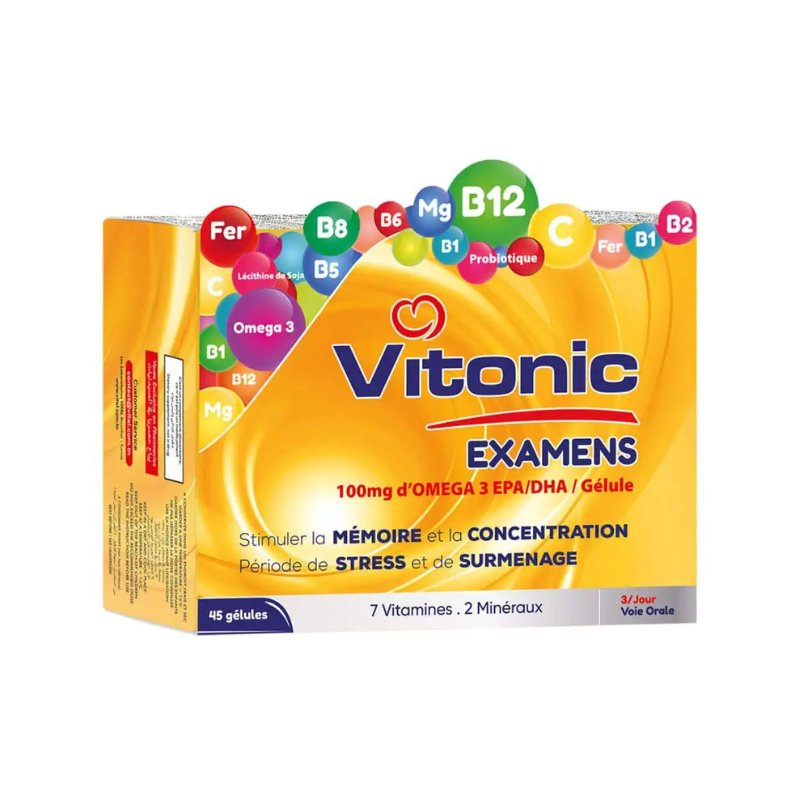 VITONIC EXAMENS - 45 Gelules