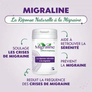 BIOHEALTH MIGRALINE 60 Gelules - 2