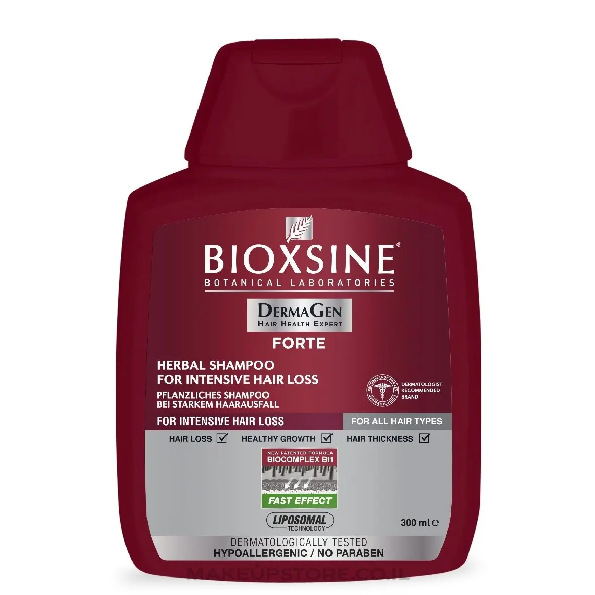 BIOXCIN Forte Shampoing Anti Chute intense 300ML