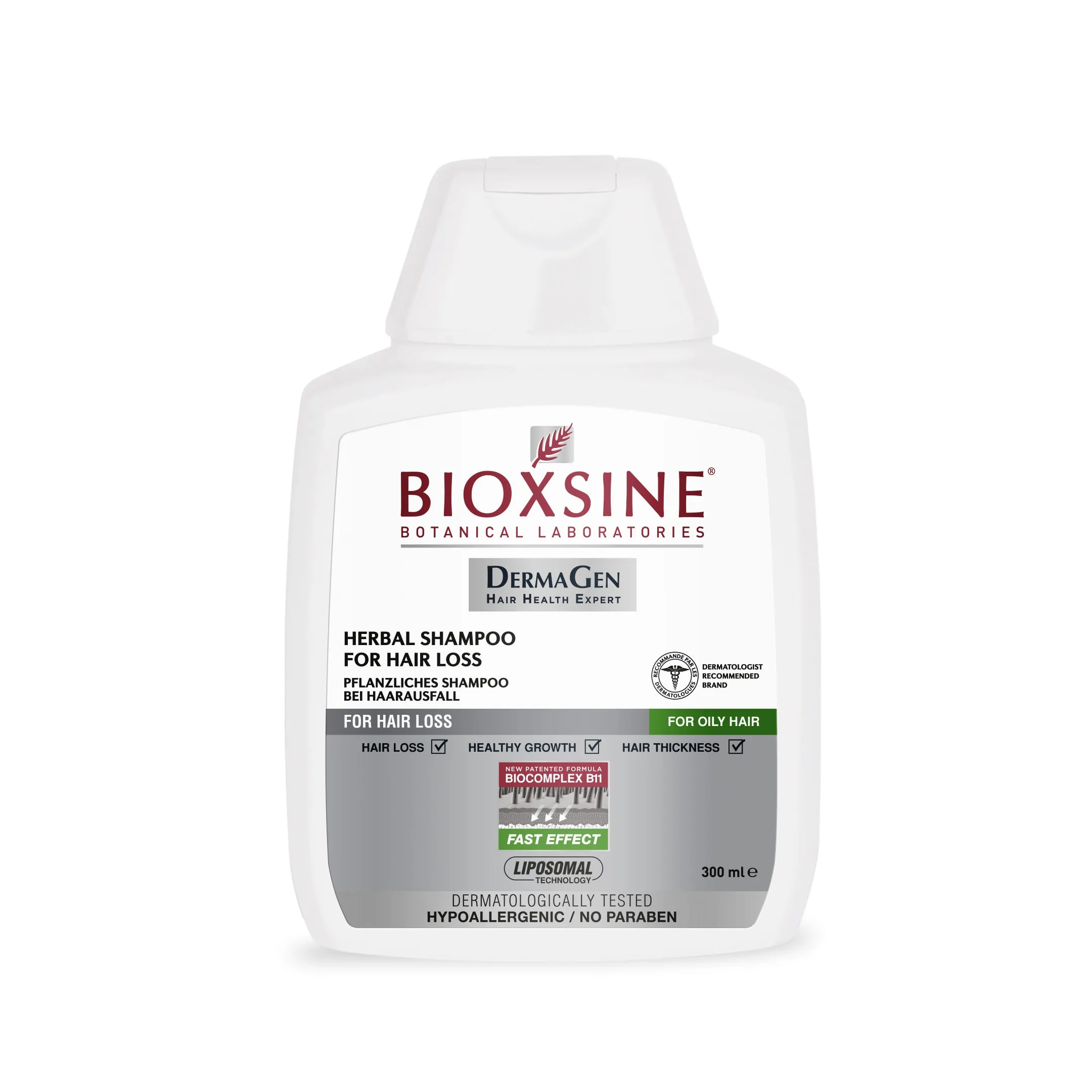 BIOXCIN SHAMPOOING ANTI CHUTE CHEVEUX GRAS 300ML