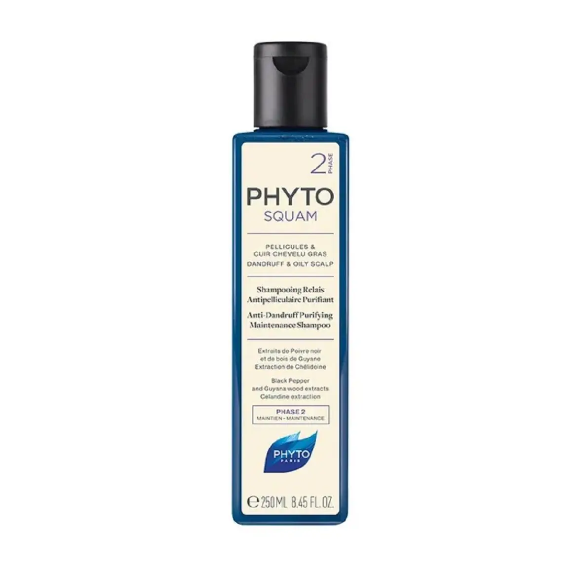 PHYTO PHYTOSQUAM SHAMPOOING RELAIS ANTIPELLICULAIRE PURIFIANT