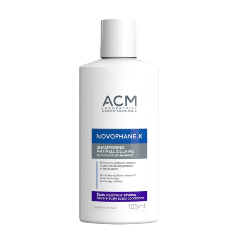ACM NOVOPHANE K SHAMPOOING PELLICULES SÉVÈRES 125ML