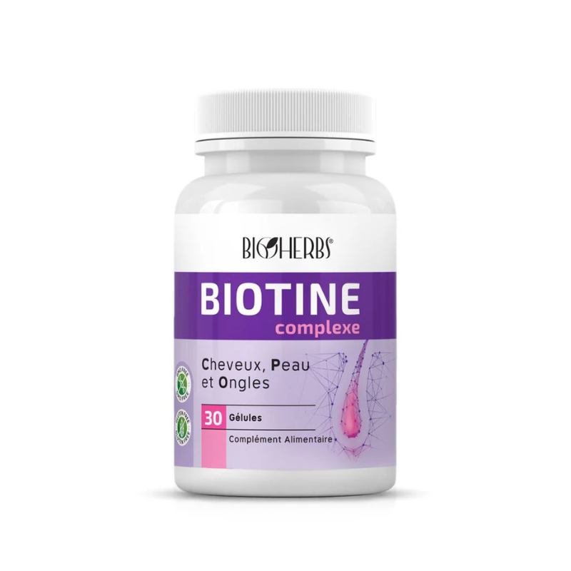 BIOHERBS BIOTINE COMPLEXE 30 GELULES - 1