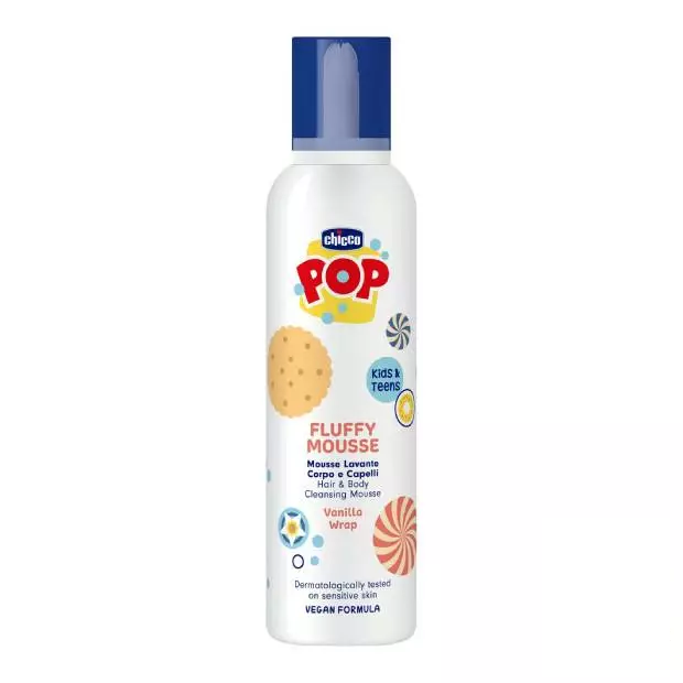 CHICCO KIDS & TEENS POP Mousse FLUFFY corps et cheveux 200ML
