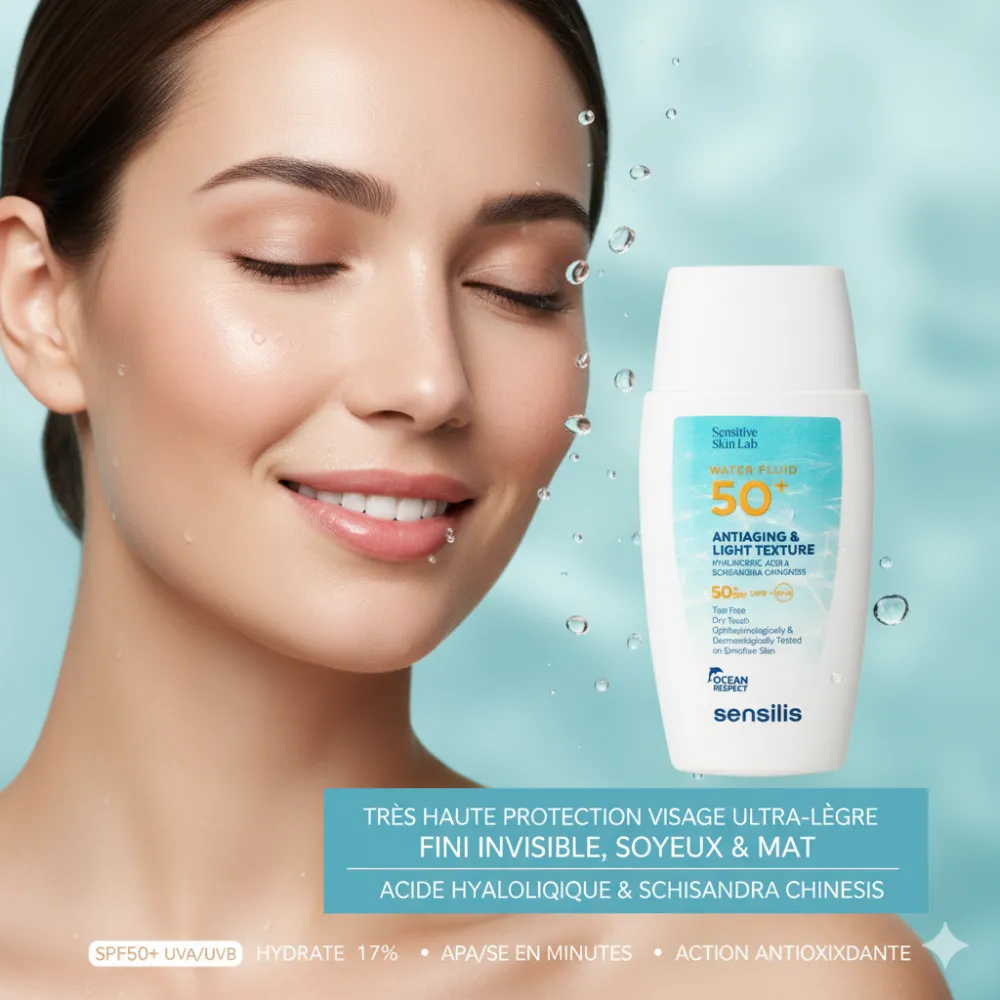 SENSILIS Water Fluid SPF50+ 40ML - 2