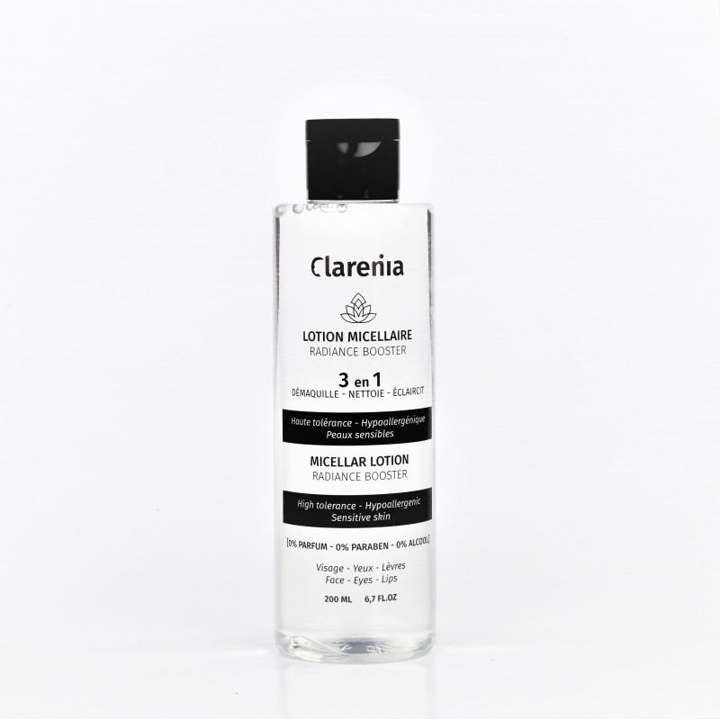 CLARENIA LOTION MICELLAIRE RADIANCE BOOSTER 3EN1